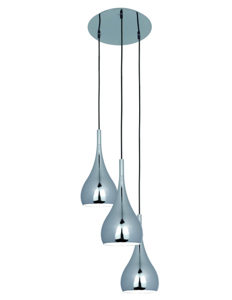 Lampa wisząca Drop 6029242 Nave Naeve chrom